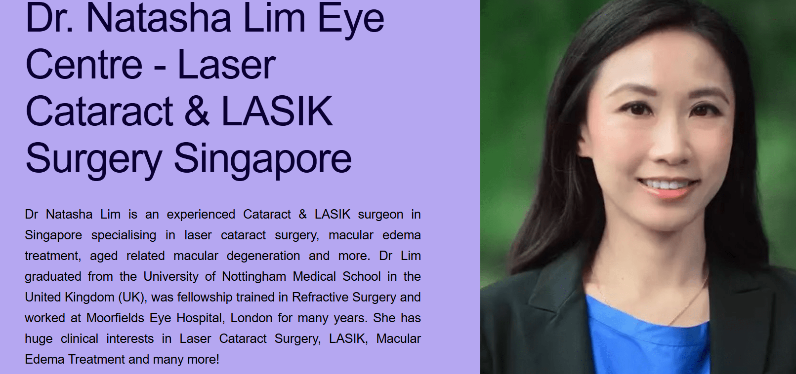 Eye Specialists in Singapore