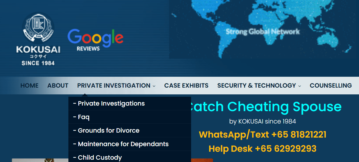 private investigators in Singapore